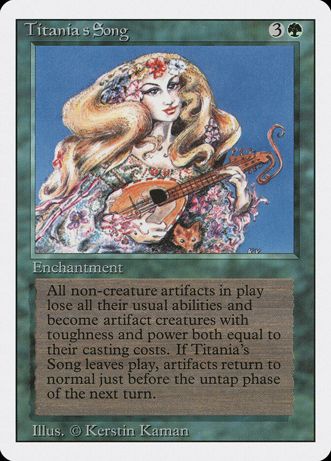 Titania's Song, Revised Edition Card Art