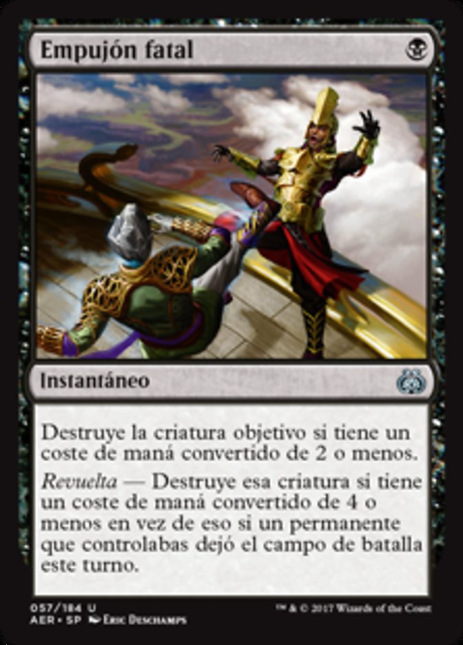 Fatal Push, Aether Revolt Card Art