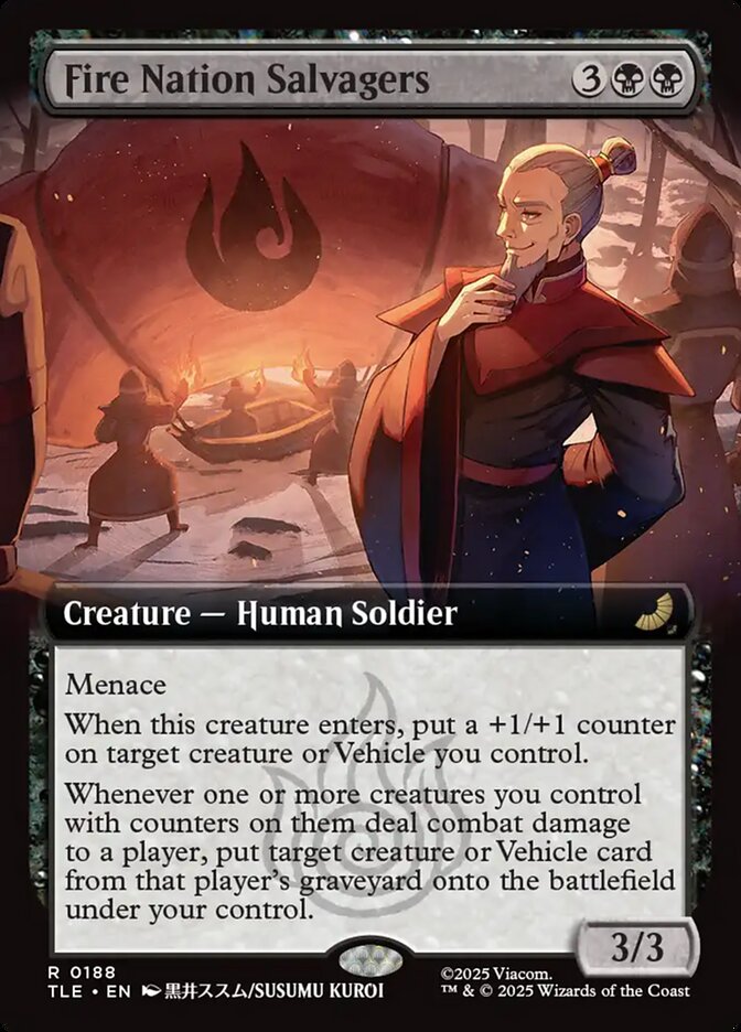 Fire Nation Salvagers, Avatar: The Last Airbender Eternal Card Art