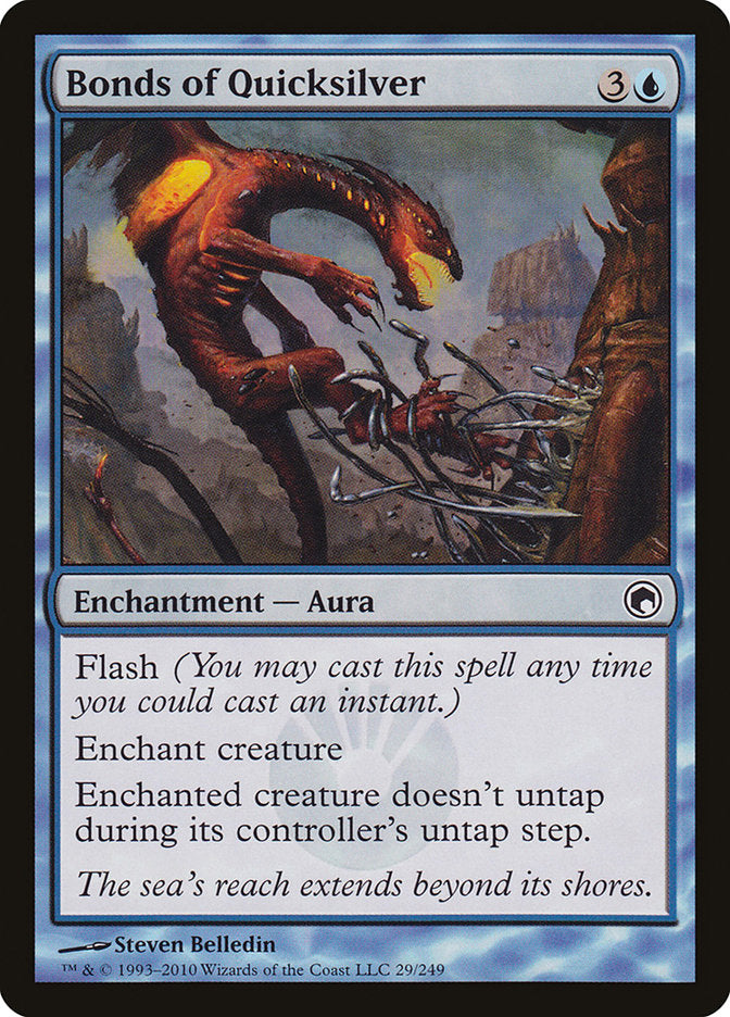 Bonds of Quicksilver, Scars Of Mirrodin Card Art