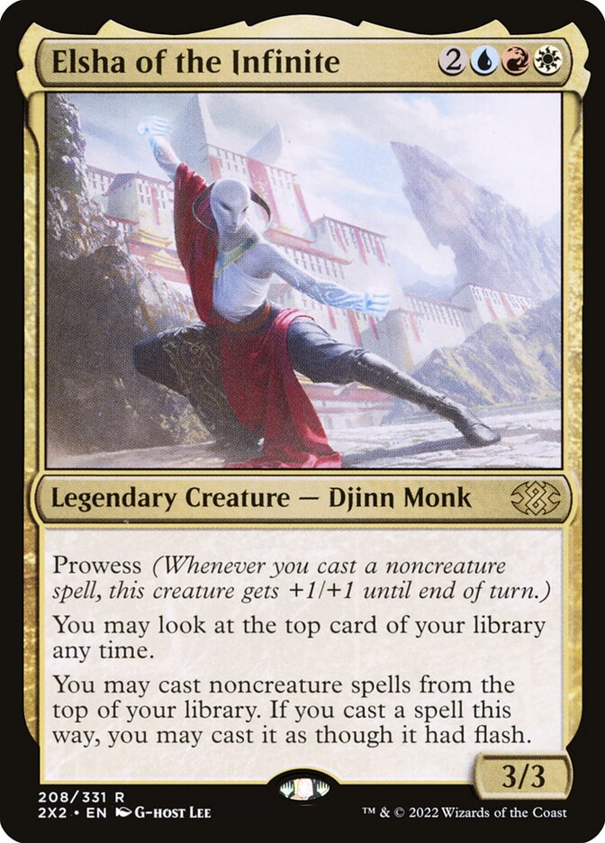 Elsha of the Infinite, Double Masters 2022 Card Art