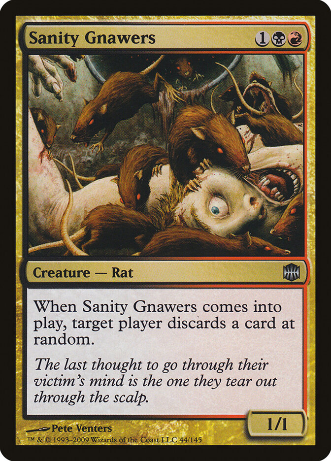 Sanity Gnawers, Alara Reborn Card Art