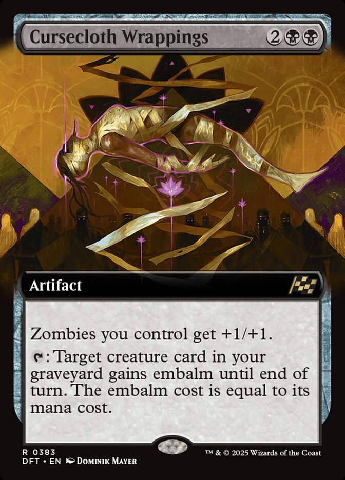 Cursecloth Wrappings, Aetherdrift Card Art