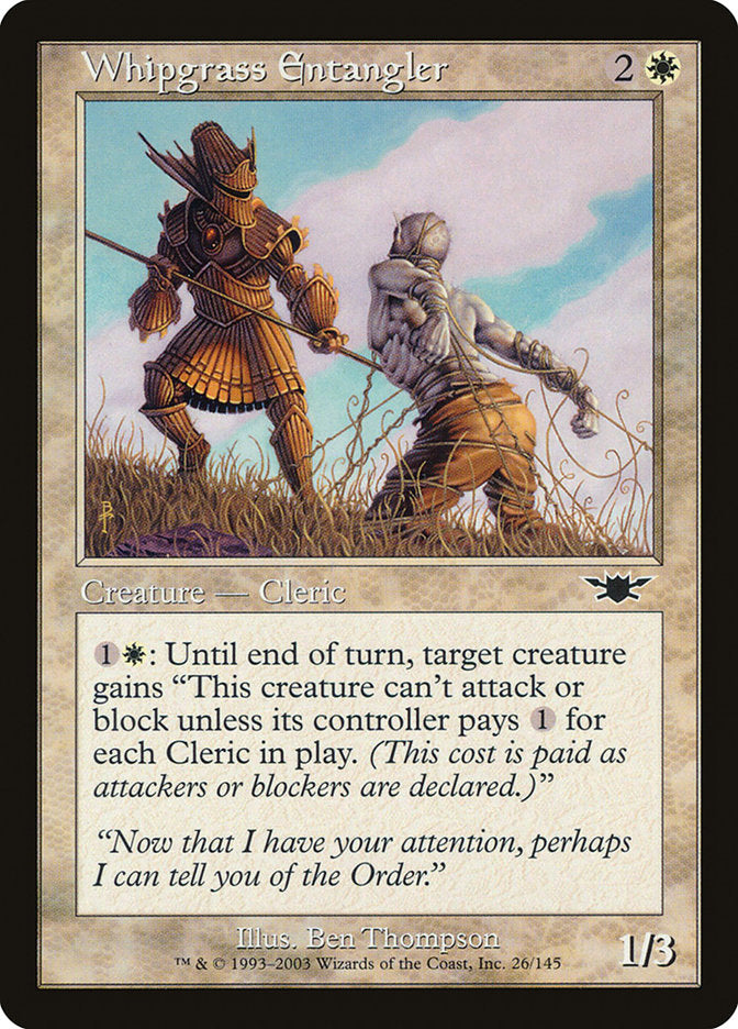 Whipgrass Entangler - Foil