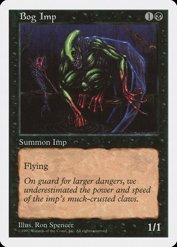 Bog Imp, Fifth edition Card Art