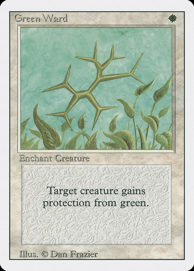 Green Ward, Revised edition Card Art