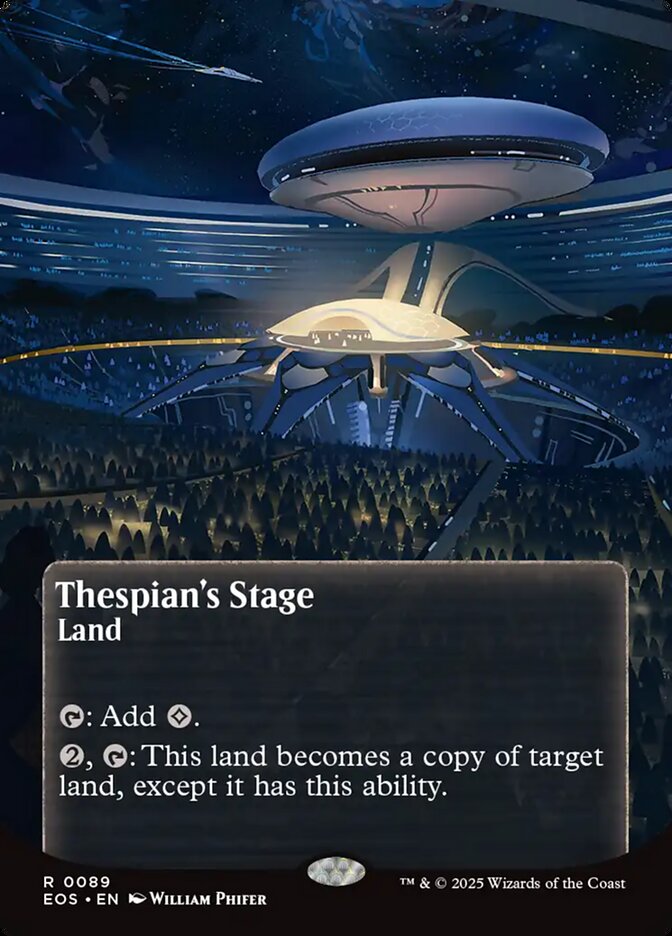 Thespian's Stage, Edge Of Eternities: Stellar Sights Card Art