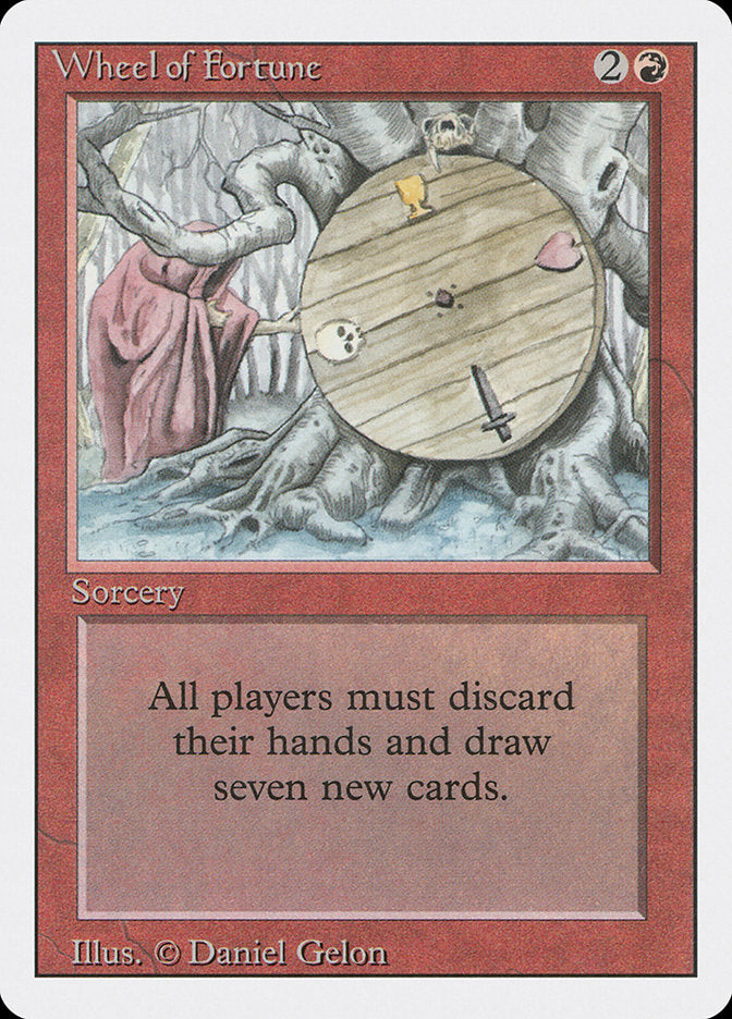 Wheel of Fortune, Revised edition Card Art
