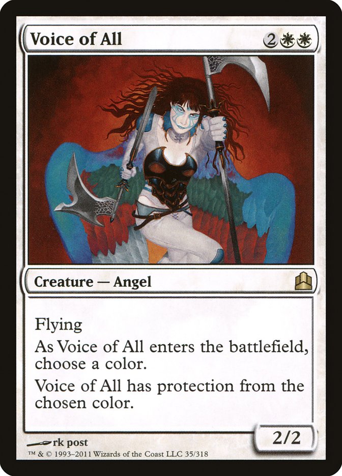 Voice of All, Commander 2011 Card Art