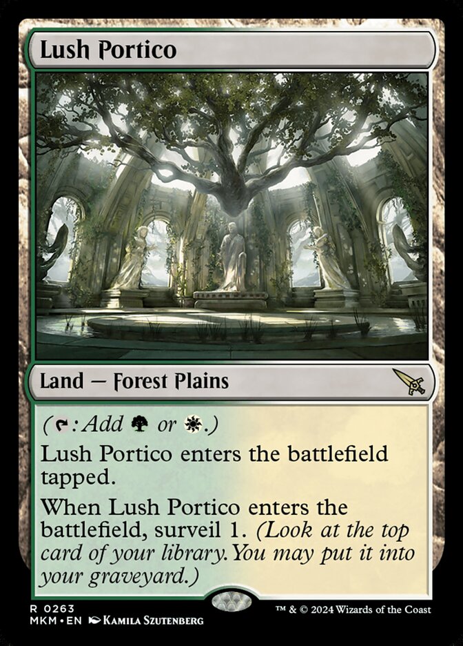 Lush Portico, Murders At Karlov Manor Card Art