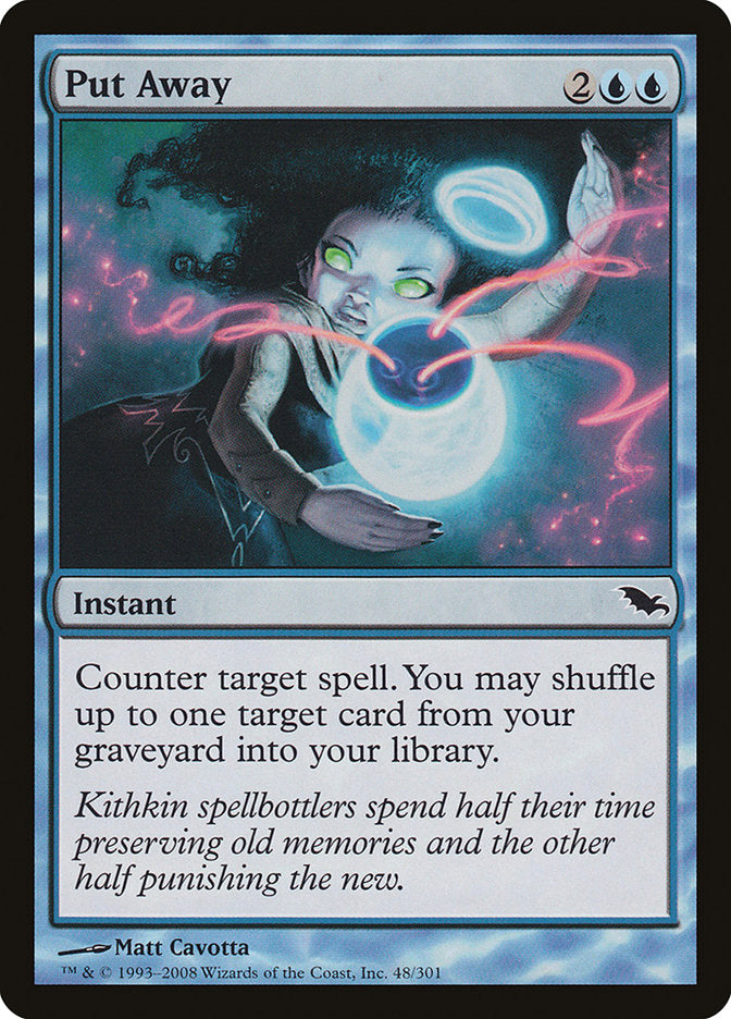 Put Away, Shadowmoor Card Art