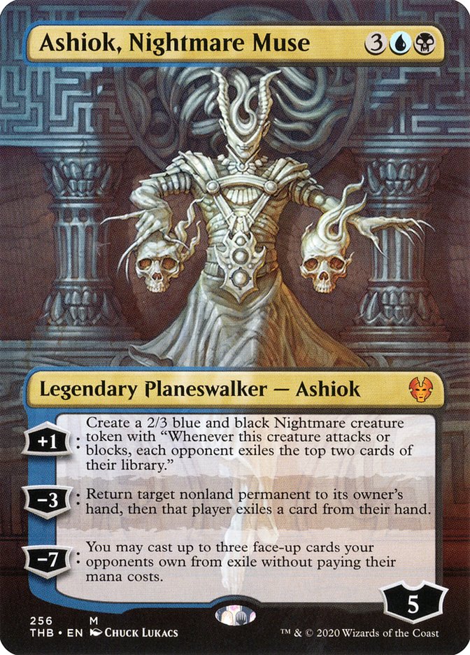 Ashiok, Nightmare Muse, Theros beyond death Card Art