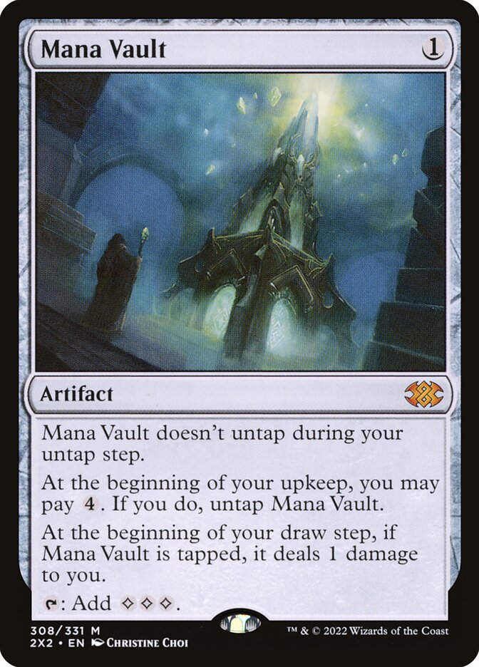 Mana Vault, Double masters 2022 Card Art