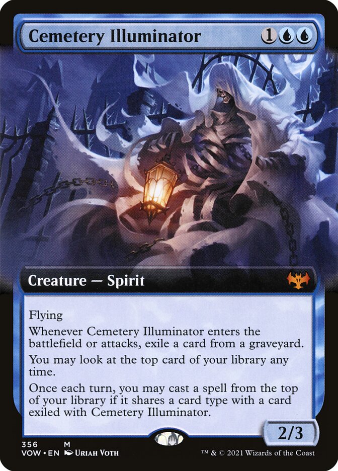 Cemetery Illuminator, Innistrad: Crimson Vow Card Art