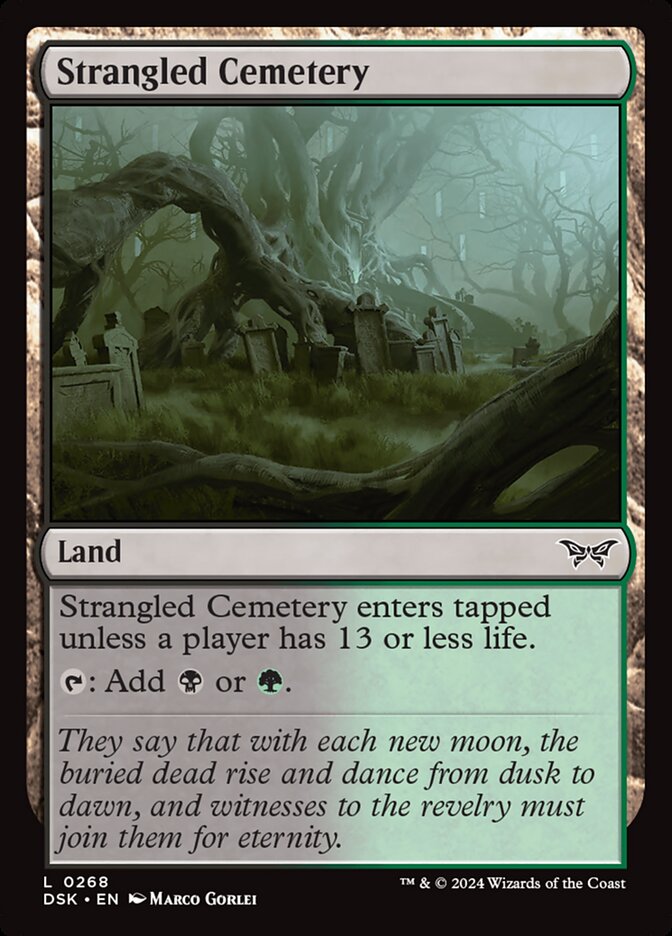 Strangled Cemetery - Foil