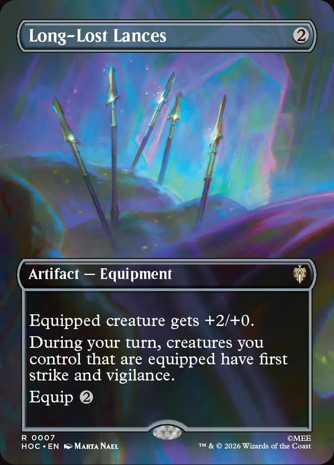 Long-Lost Lances, The Hobbit Eternal Card Art