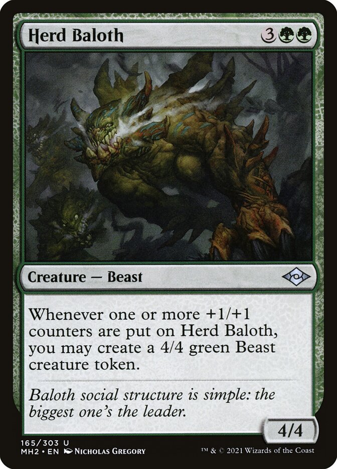 Herd Baloth, Modern horizons 2 Card Art