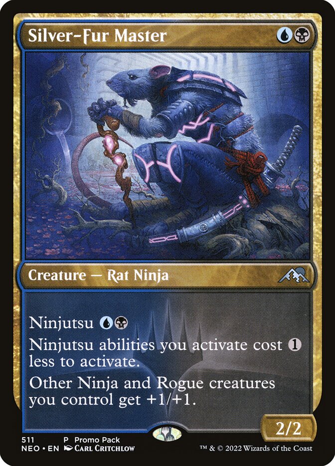 Silver-Fur Master, Kamigawa: Neon Dynasty Card Art