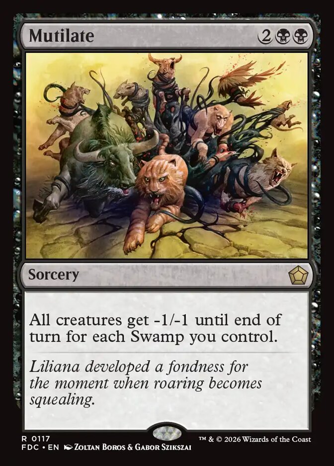 Mutilate, Foundations Commander Card Art