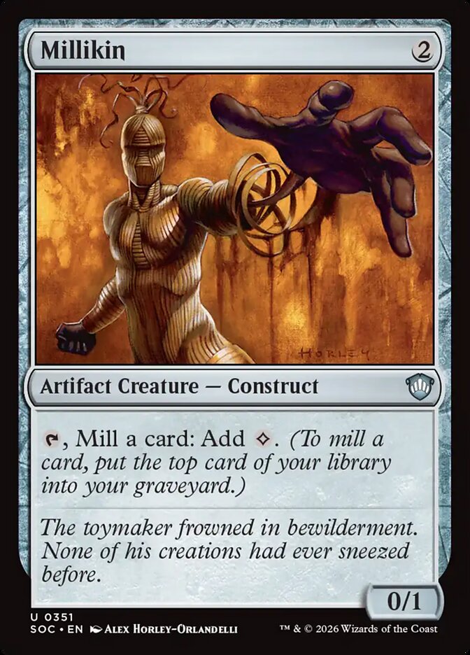 Millikin, Secrets Of Strixhaven Commander Card Art