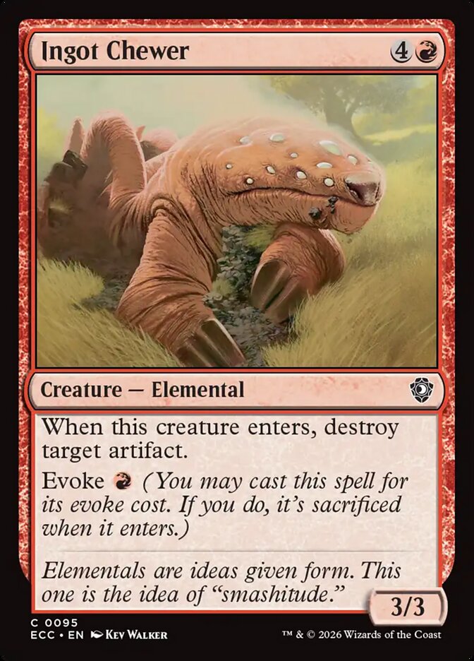Ingot Chewer, Lorwyn Eclipsed Commander Card Art