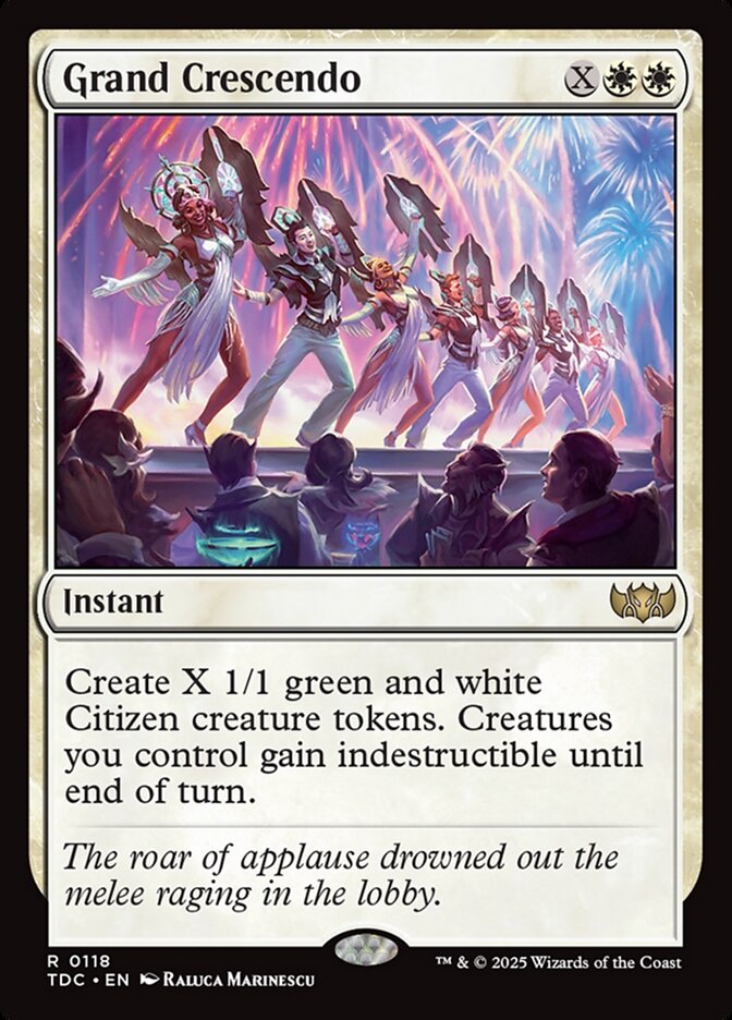 Grand Crescendo, Tarkir: dragonstorm commander Card Art