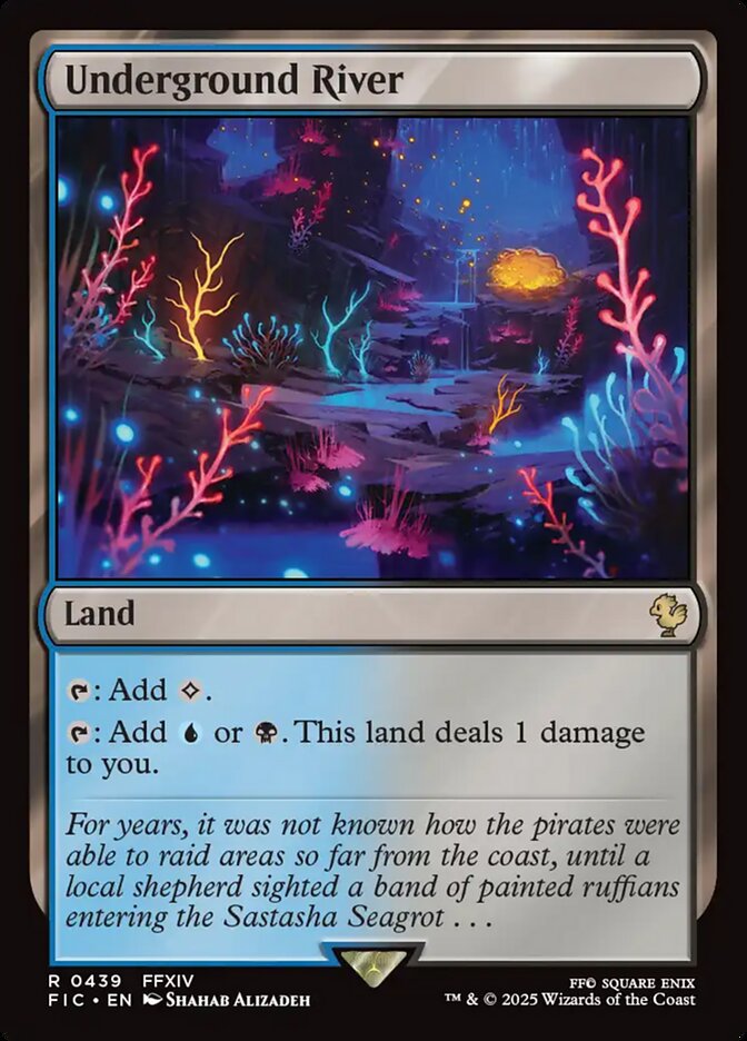 Underground River, Final fantasy commander Card Art