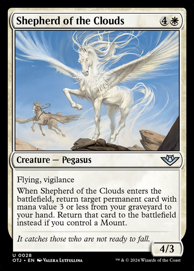 Shepherd of the Clouds, Outlaws of thunder junction Card Art