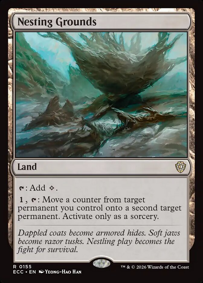 Nesting Grounds, Lorwyn Eclipsed Commander Card Art