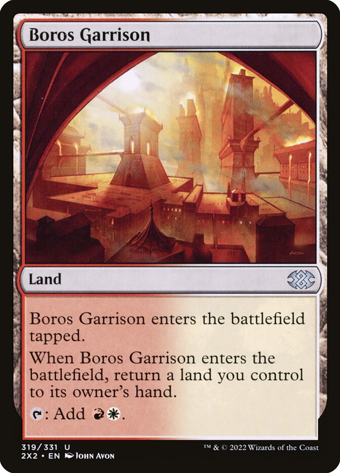 Boros Garrison, Double Masters 2022 Card Art