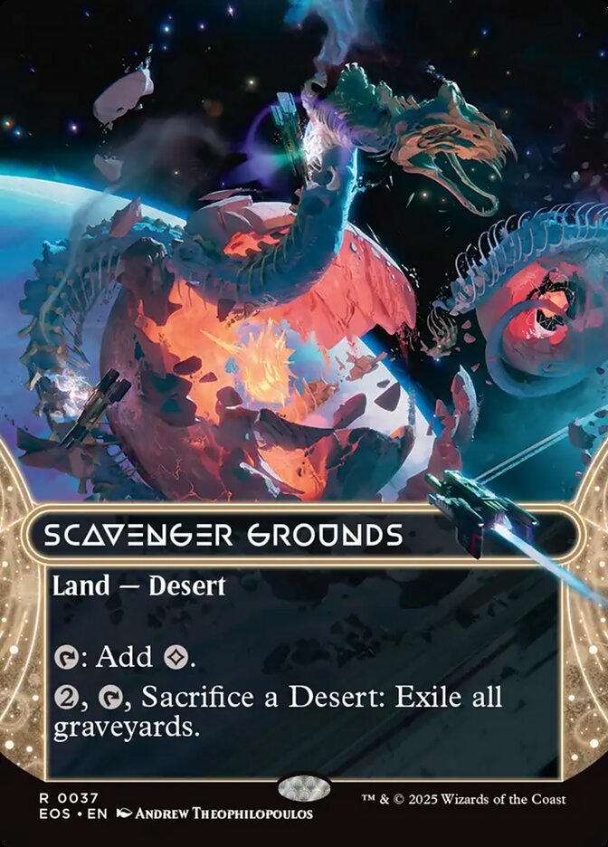 Scavenger Grounds, Edge of eternities: stellar sights Card Art