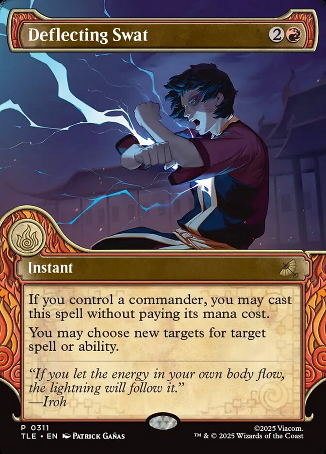 Deflecting Swat, Avatar: The Last Airbender Eternal Card Art