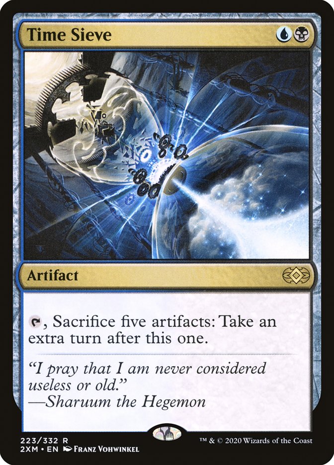Time Sieve, Double masters Card Art