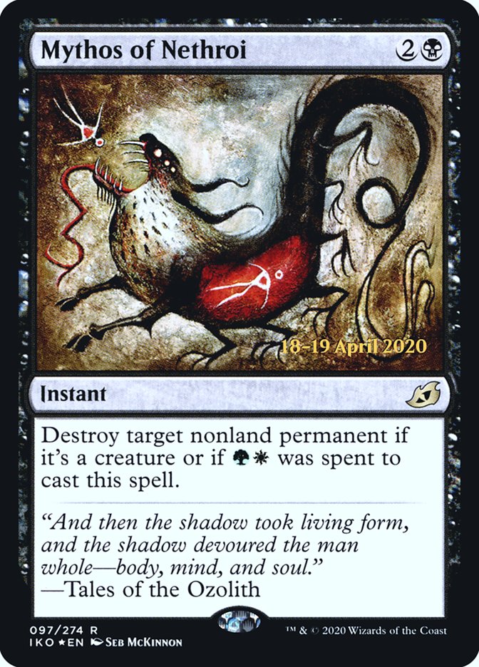 Mythos of Nethroi, Ikoria: Lair Of Behemoths Promos Card Art