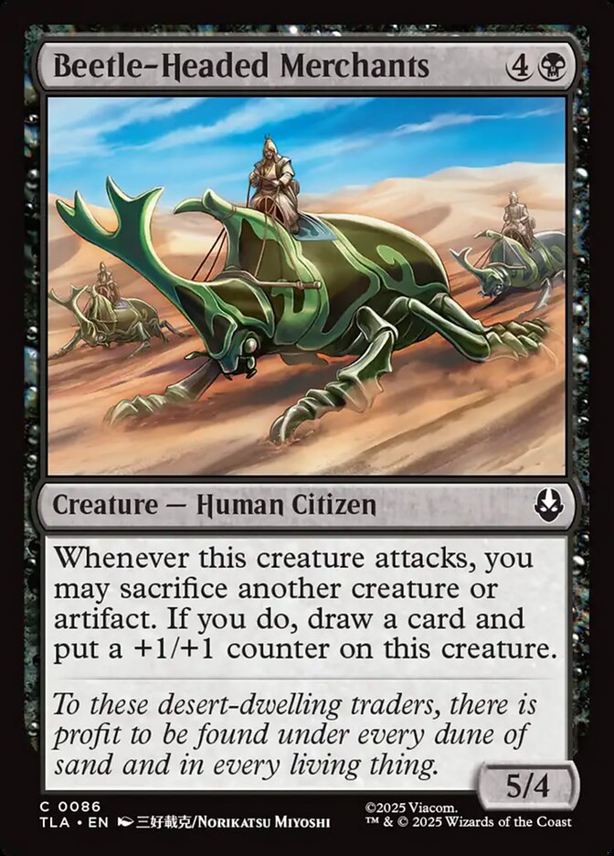Beetle-Headed Merchants, Avatar: The Last Airbender Card Art