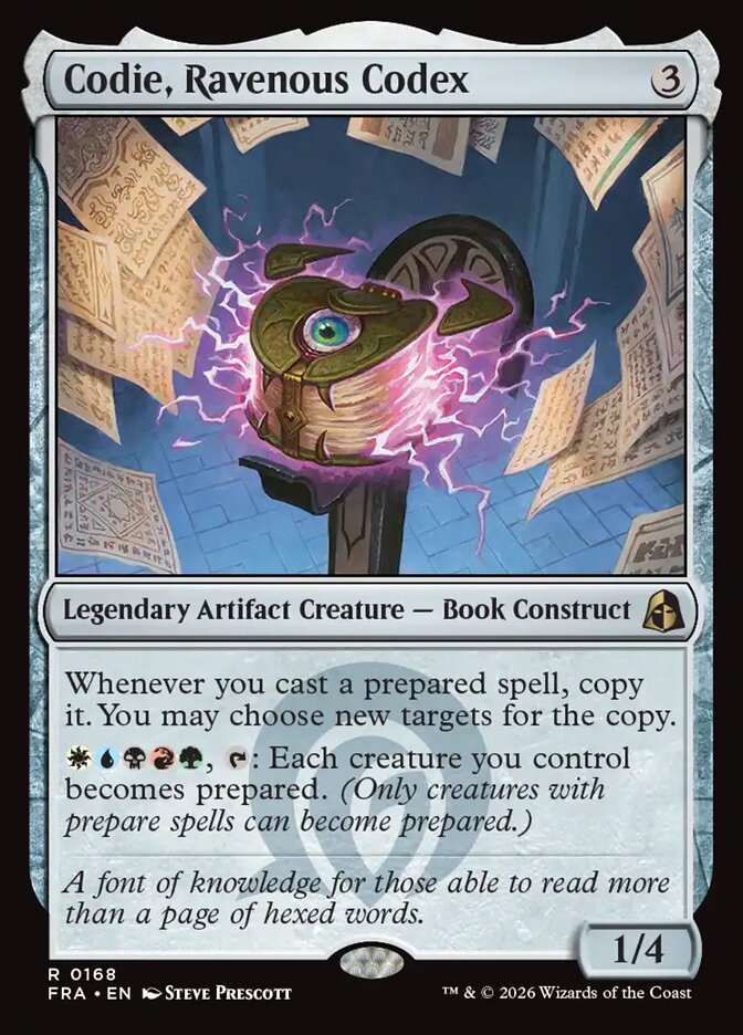 Codie, Ravenous Codex, Reality Fracture Card Art