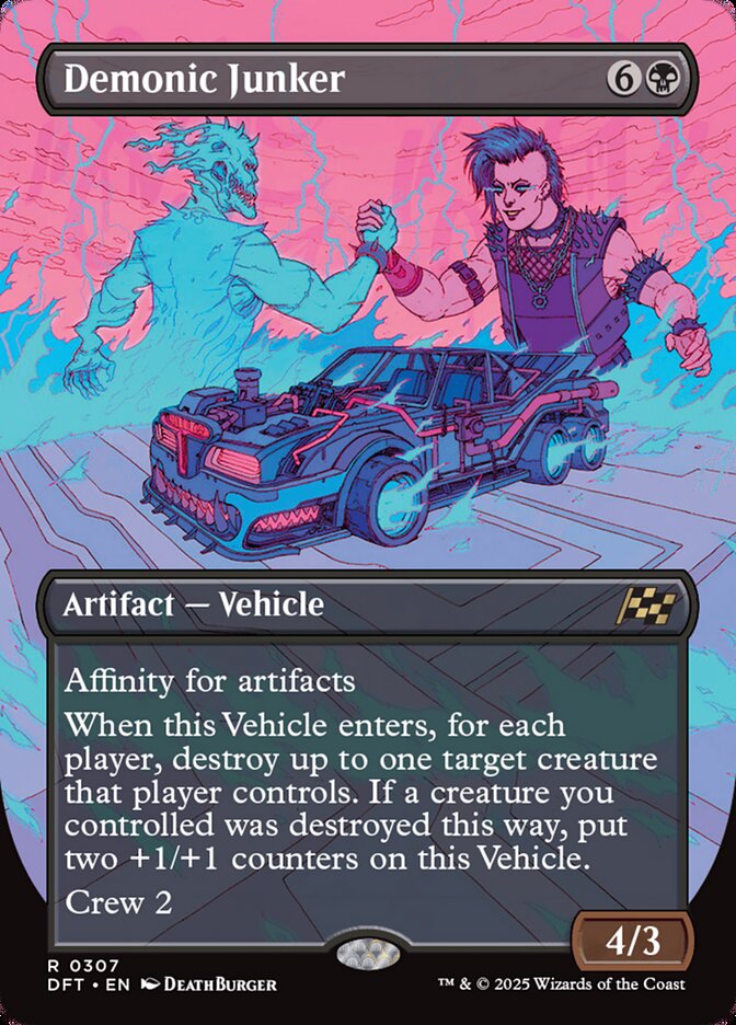 Demonic Junker, Aetherdrift Card Art
