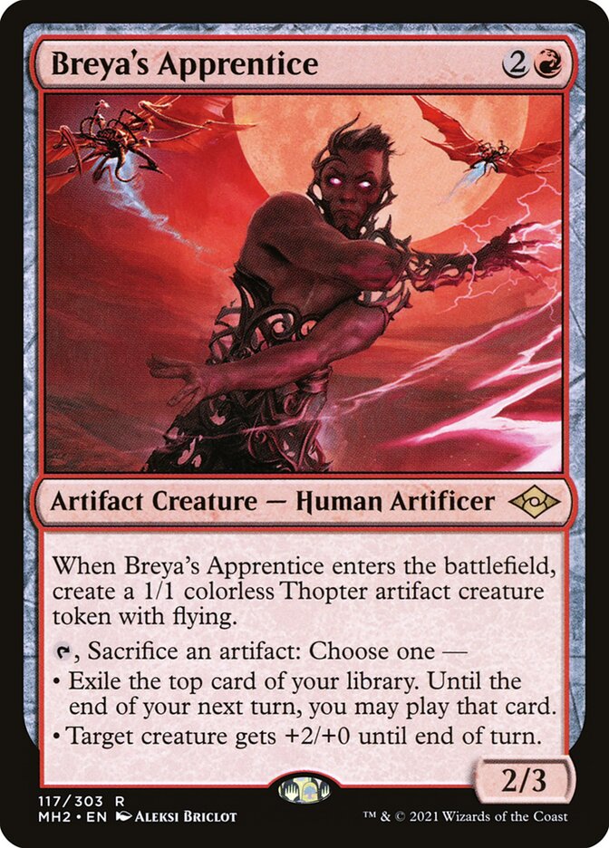 Breya's Apprentice, Modern horizons 2 Card Art