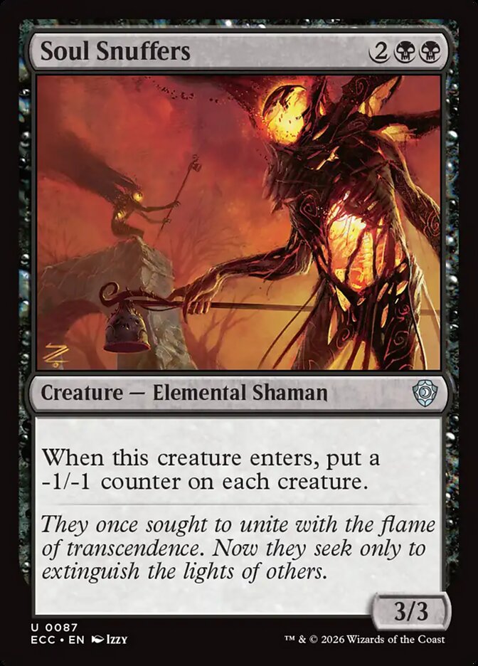 Soul Snuffers, Lorwyn Eclipsed Commander Card Art