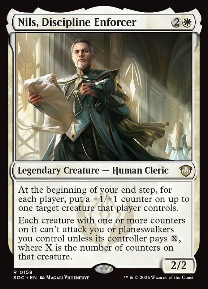 Nils, Discipline Enforcer, Secrets Of Strixhaven Commander Card Art