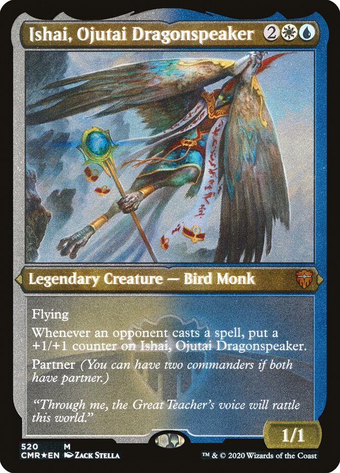 Ishai, Ojutai Dragonspeaker, Commander legends Card Art