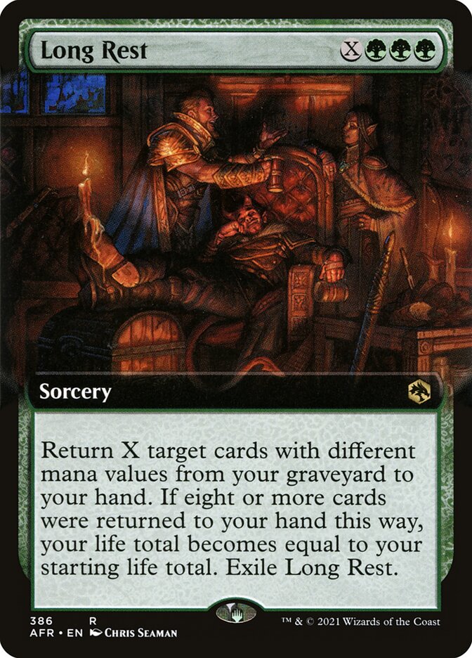 Long Rest, Adventures In The Forgotten Realms Card Art