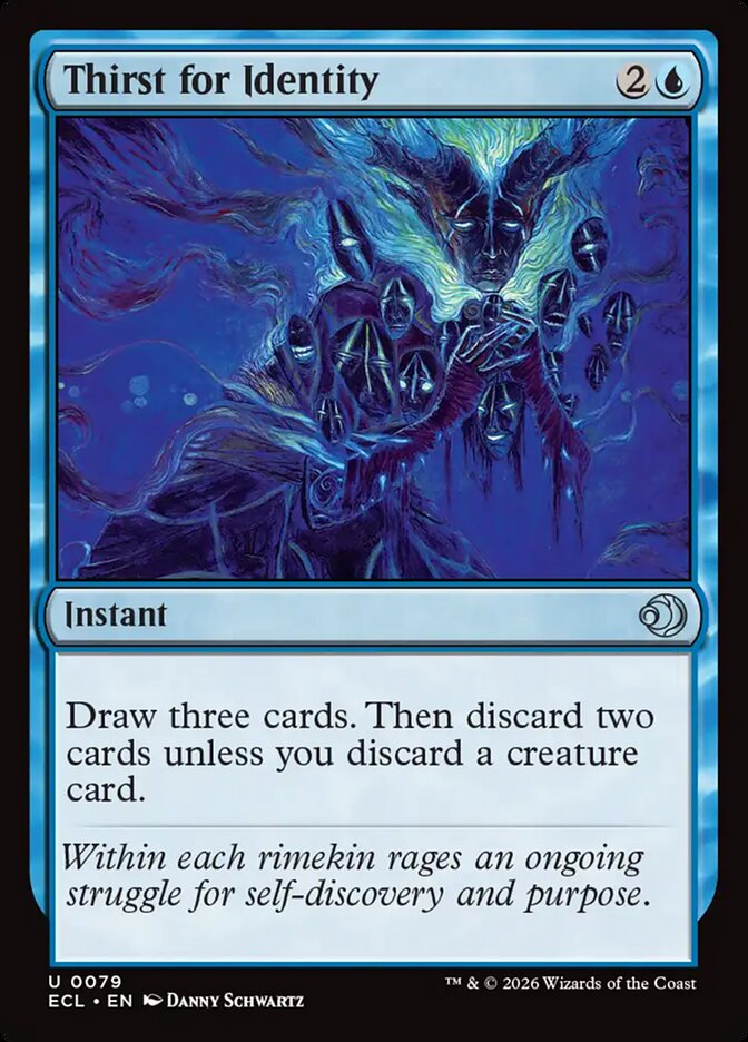 Thirst for Identity, Lorwyn Eclipsed Card Art
