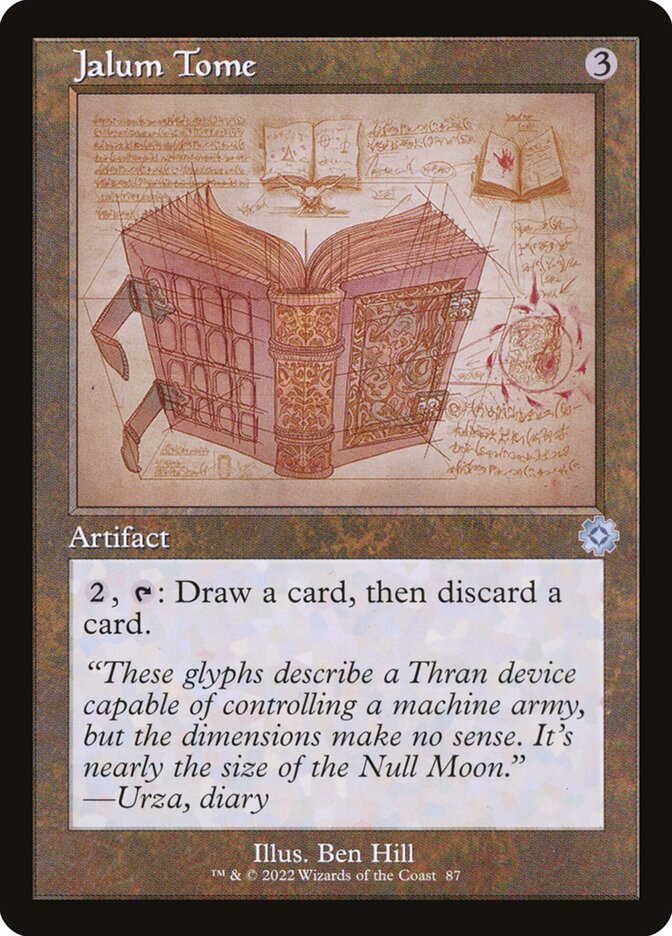 Jalum Tome, The Brothers' War Retro Artifacts Card Art
