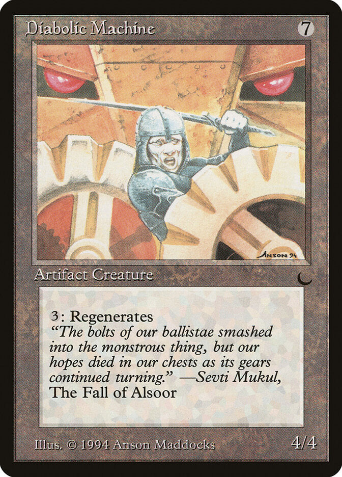 Diabolic Machine, The Dark Card Art