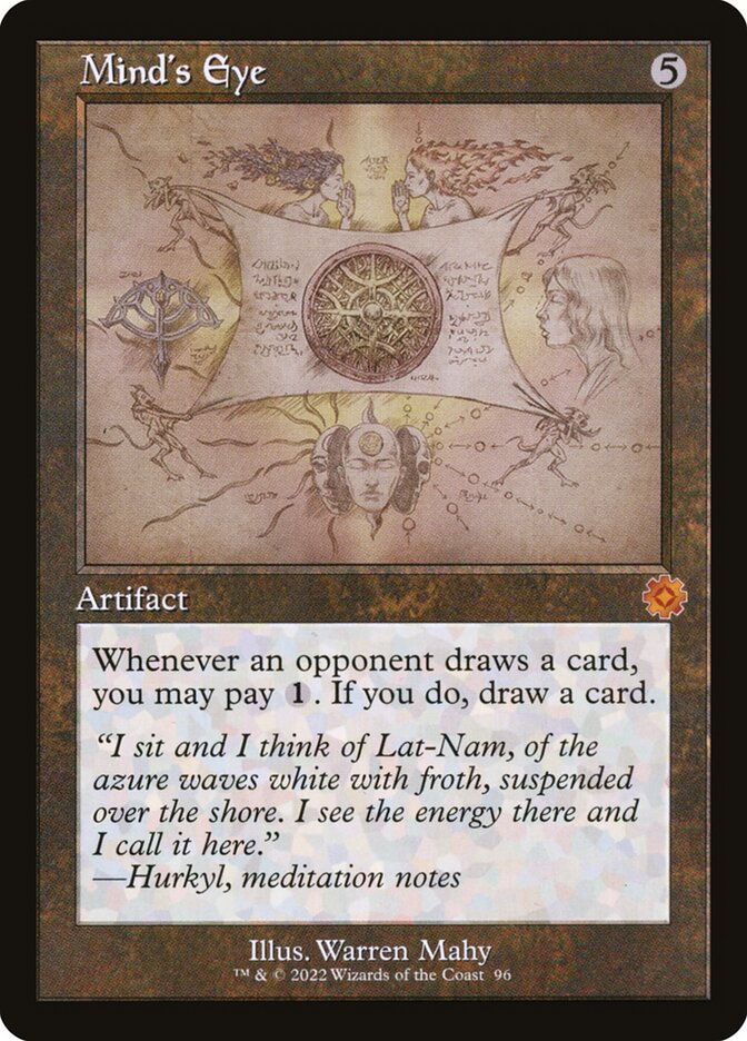 Mind's Eye, The brothers' war retro artifacts Card Art