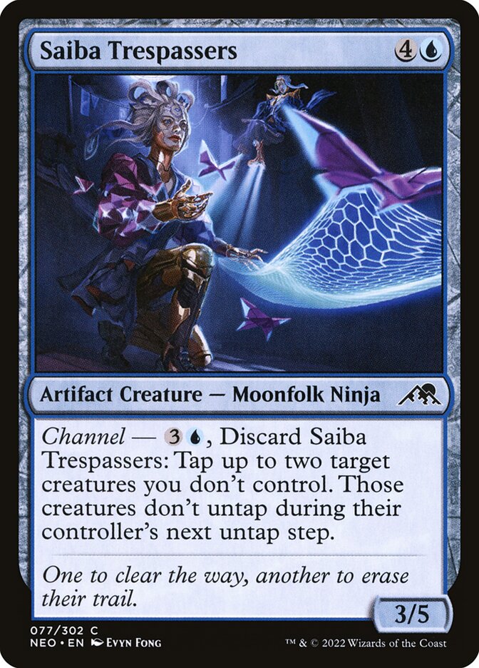 Saiba Trespassers, Kamigawa: Neon Dynasty Card Art