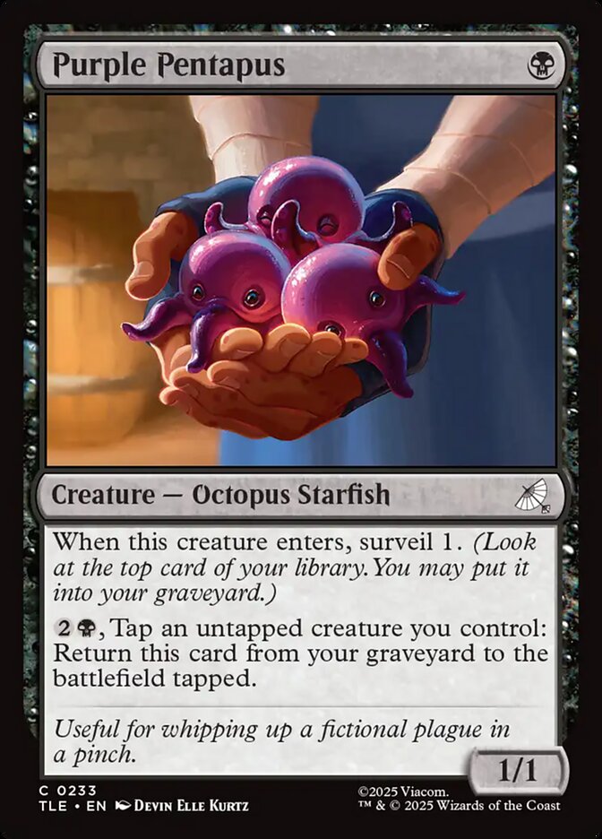 Purple Pentapus, Avatar: The Last Airbender Eternal Card Art