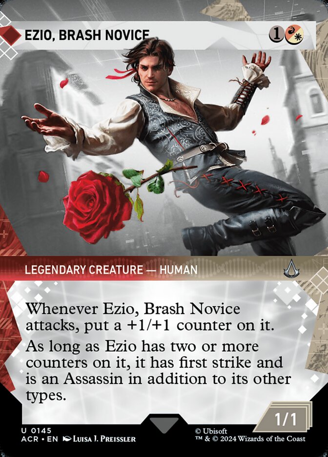 Ezio, Brash Novice, Assassin'S Creed Card Art