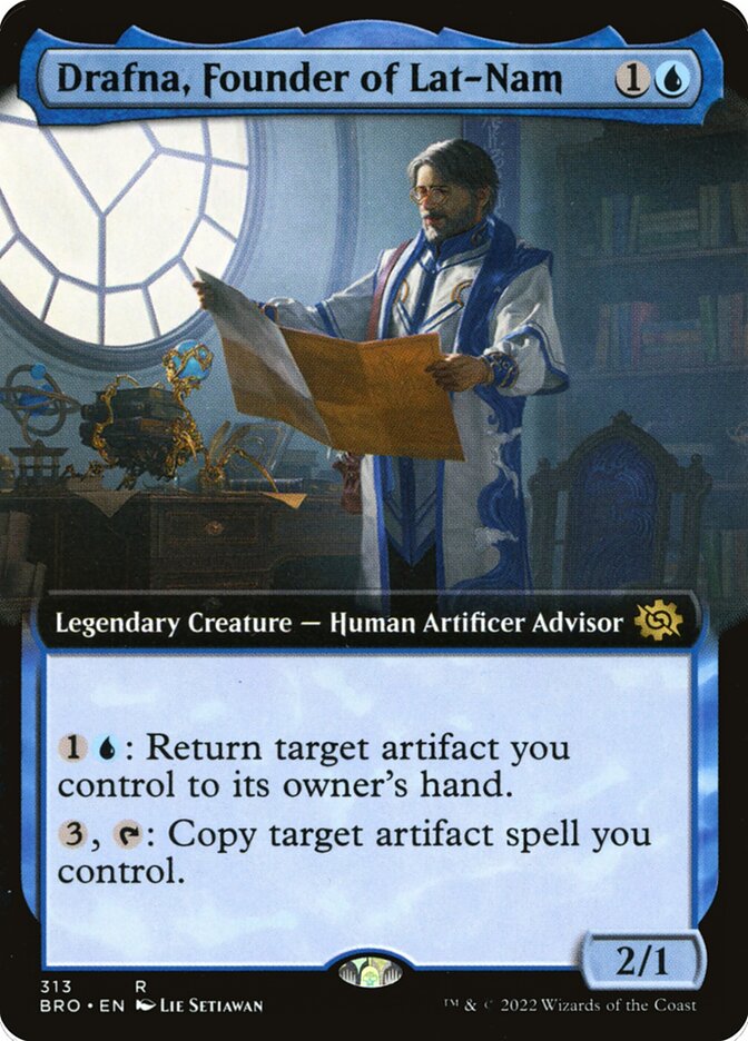 Drafna, Founder of Lat-Nam, The brothers' war Card Art